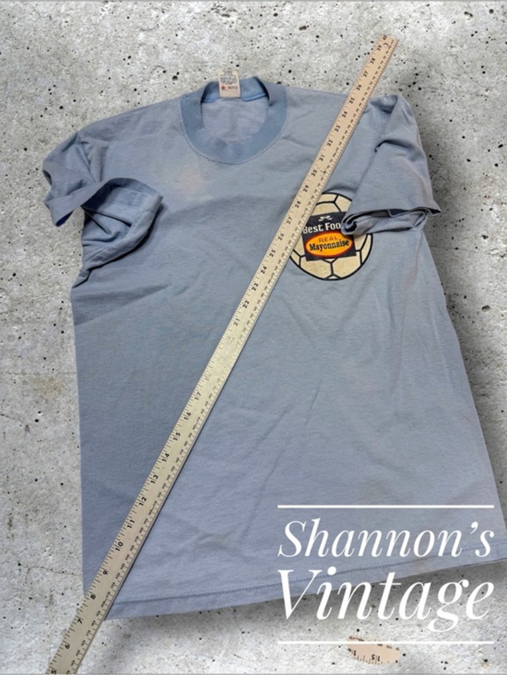Best Foods Mayo VNTG made in USA sz Medium Team Tee A51